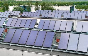 Instalacja solarna - wojewódzki Szpital Specjalistyczny im. Najświętszej Maryi Panny w Częstochowie. Fot. Viessmann