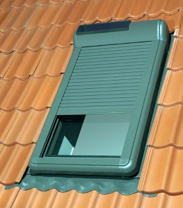 Zamontowana roleta ARZ Solar