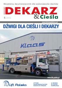 Fachowy Dekarz & Cieśla 6-2014 okładka