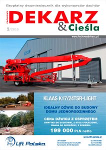 Fachowy Dekarz & Cieśla 1-2015 okładka