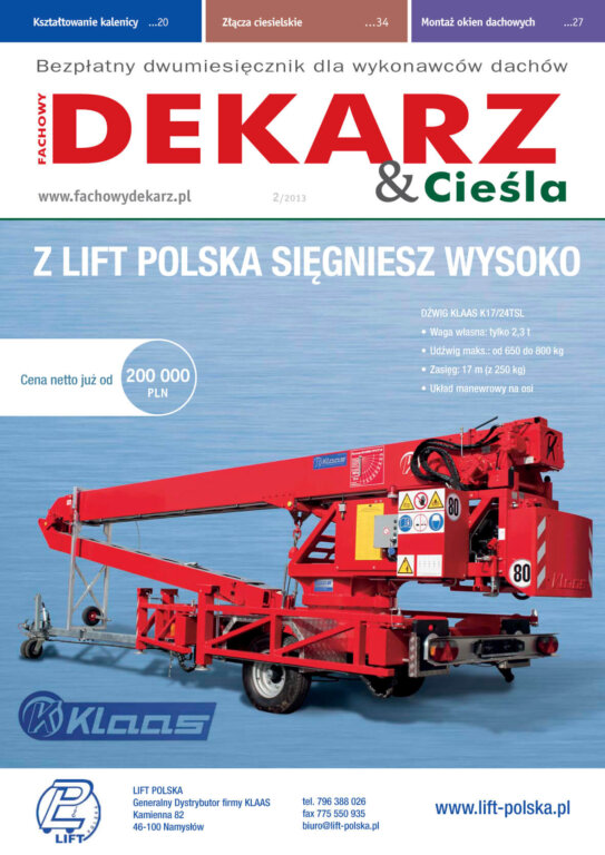 Fachowy Dekarz & Cieśla 2013-2 okładka