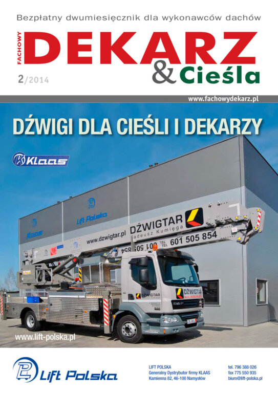 Fachowy Dekarz & Cieśla 2014-2 okładka