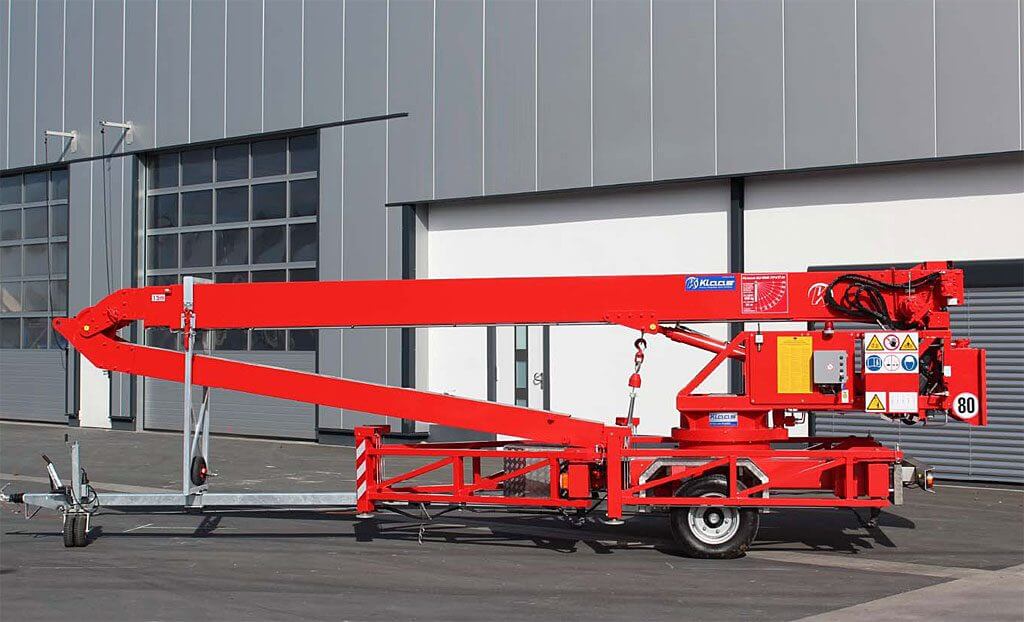 Dźwig dekarski Klaas K17/24 TSR-Light za 2600 PLN