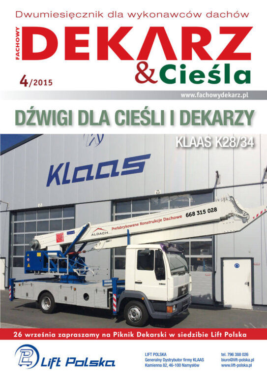 Fachowy Dekarz&Cieśla 4/2015