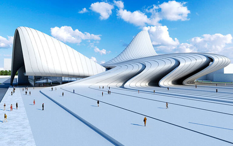 Baku pięknieje dzięki architekturze