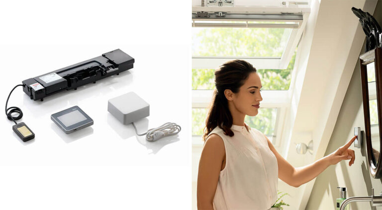 Okna sterowane elektrycznie - pierwszy krok do inteligentnego domu. Fot. Velux