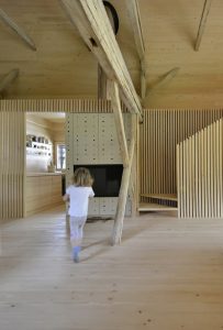 nowoczesna STODOLA Alpine Barn Ofis arhitekti 06