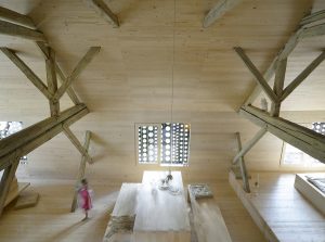 nowoczesna STODOLA Alpine Barn Ofis arhitekti 09