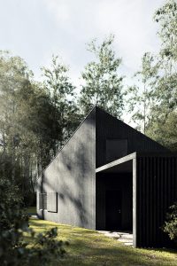nowoczesna STODOLA miedzy brzozami TEZ ARCHITEKCI 05