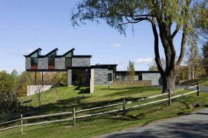 Zaskakująca architektura rezydencji w Massachusetts