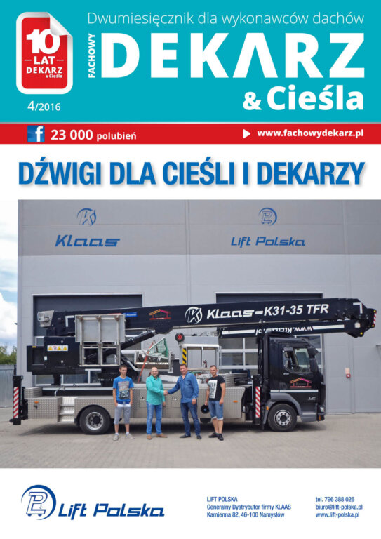 Fachowy Dekarz & Cieśla 4-2016