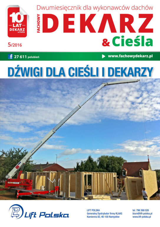 fachowy dekarz i cieśla wydanie 2016-5-okladka