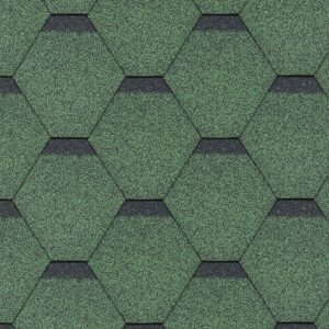 Hexagonal Rock zielony