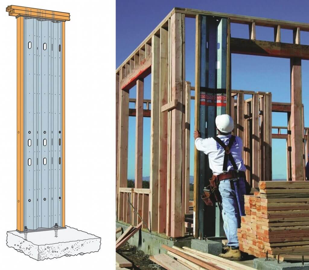 Fot. 4. Steel Strong-Wall™ – stalowy profil usztywniający.