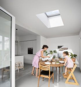 Sferyczny Moduł Szklany VELUX do płaskiego dachu