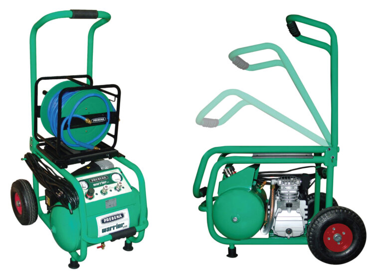 Łatwy transport kompresorów Prebena Warrior 255 i Warior 435