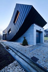 Jednoosobowy dom zaprojektowany przez biuro Architekt Lemański w Krakowie
