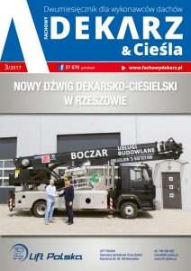 Fachowy Dekarz & Cieśla 3/2017 okładka