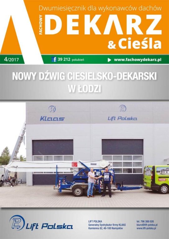 Fachowy Dekarz & Cieśla 4-2017