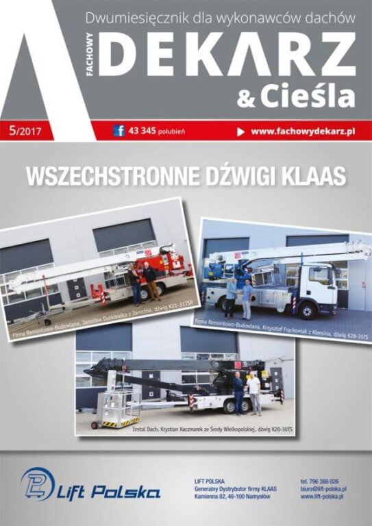Fachowy Dekarz & Cieśla 5-2017