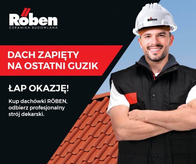 Dach zapięty na ostatni guzik