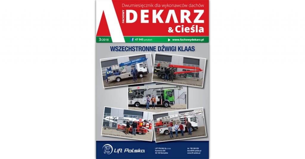 Fachowy Dekarz & Cieśla 3-2018