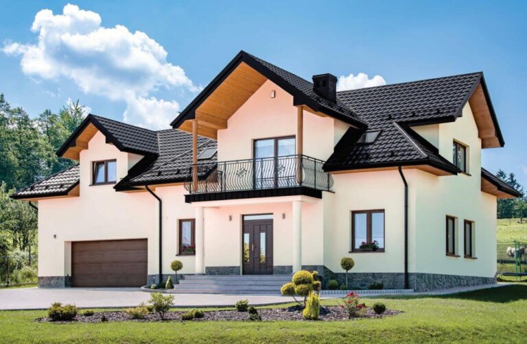 Blachodachówka German Simetric - precyzja i klasyczny wygląd, fot. Blachotrapez.