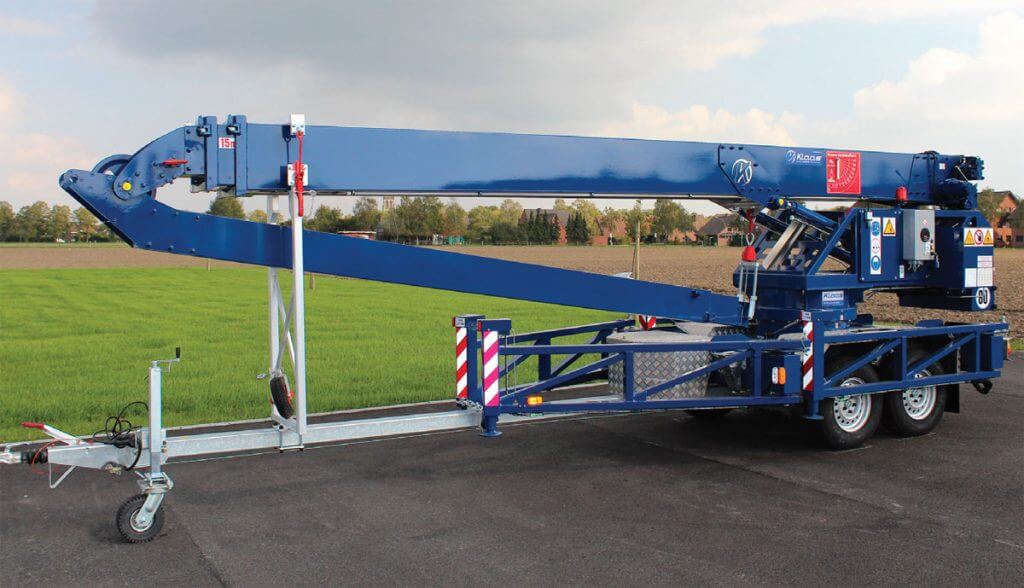 Idealnym wyborem fabrycznie nowy żuraw dekarski Klaas K17-24 TSR-H