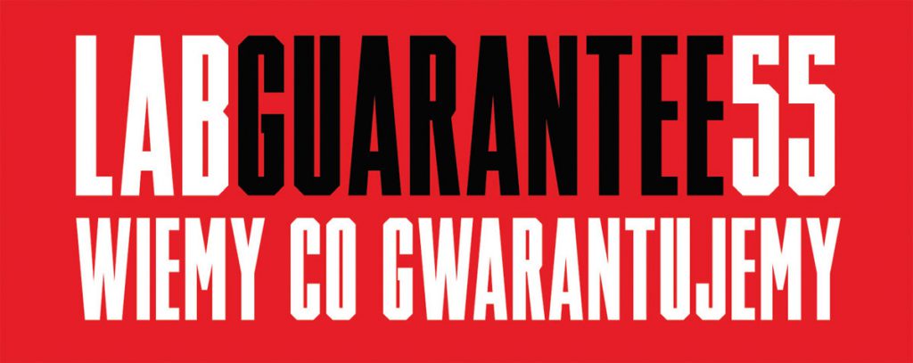 LAB GUARANTEE 55 - wiemy co gwarantujemy BLACHPROFIL 2