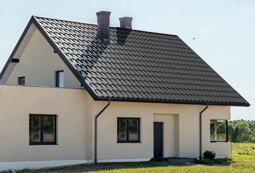 Fot. 3. Blachodachówki panelowe Blachy Pruszyński REN.