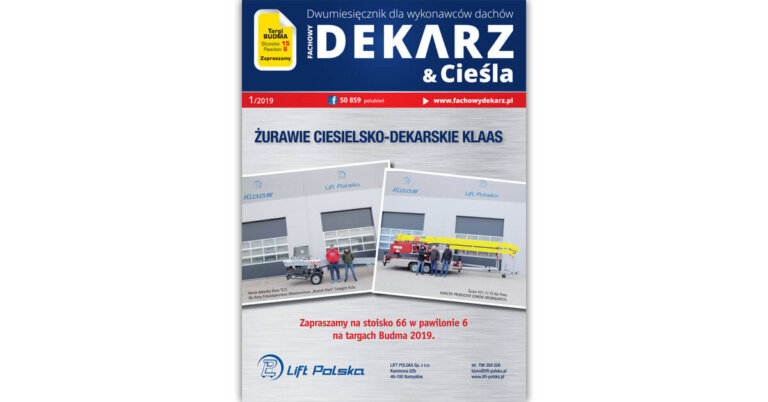 Fachowy Dekarz & Cieśla 1-2019