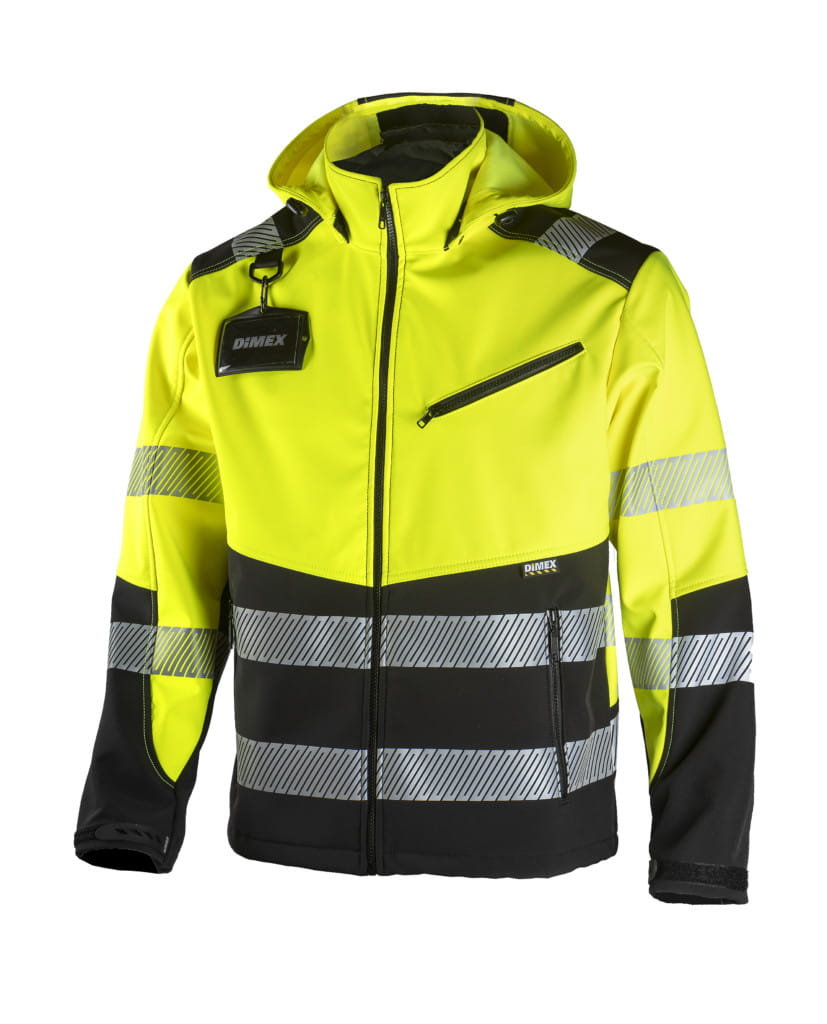 Profesjonalna kurtka Hi-Vis 6099 SAFETY SOFTSHELL JACKET
