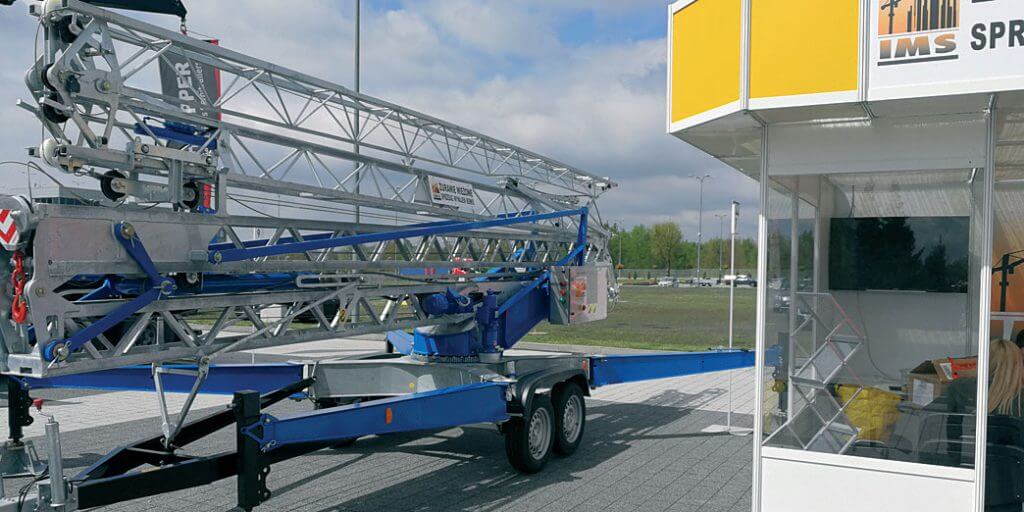 Żuraw dekarsko-ciesielski Vicario OMV 380
