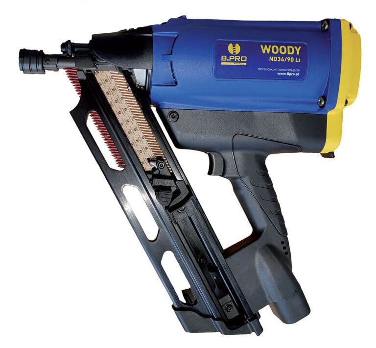 Gwoździarka gazowa B.PRO ND 34/90 Woody Li-Ion