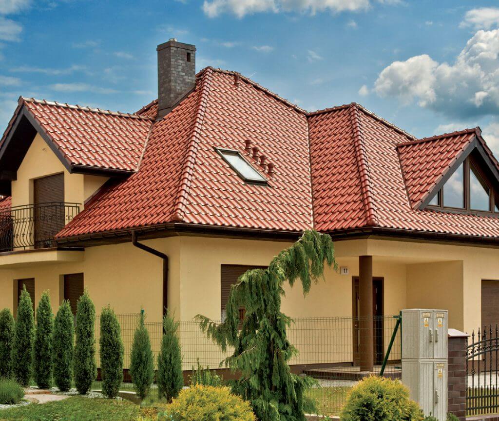 Dom z dachówką MONZAplus.