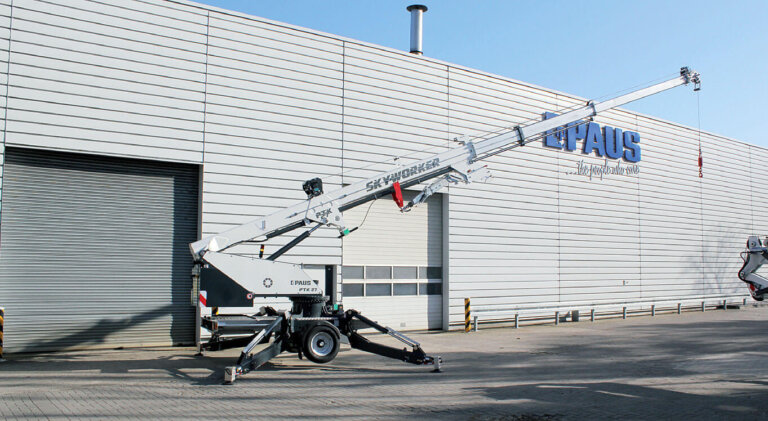 Żuraw dekarsko-budowlany SkyWorker PTK 27