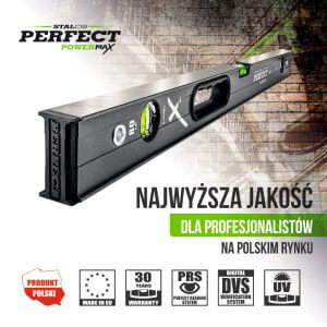 Wysokiej jakości Poziomnice Stalco Perfect i Perfect Powermax
