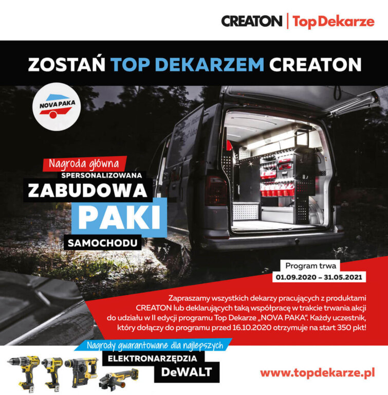 Zostań Top Dekarzem Creaton
