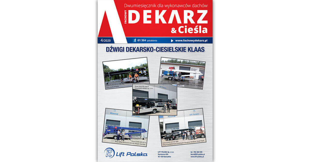 Fachowy Dekarz & Cieśla 4-2020