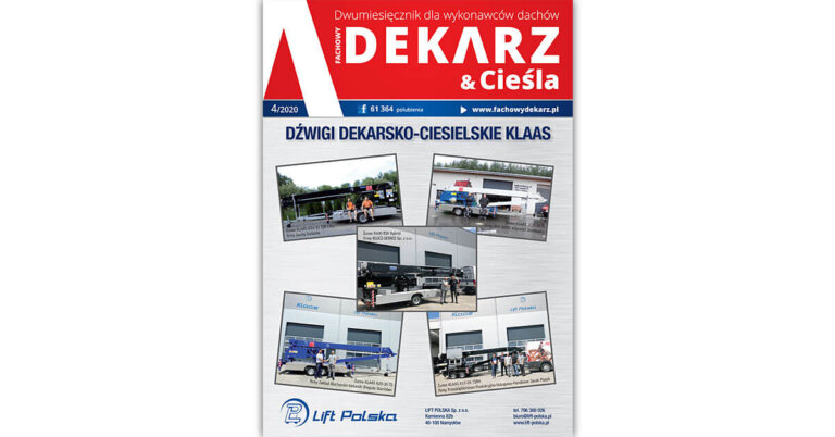 Fachowy Dekarz & Cieśla 4-2020
