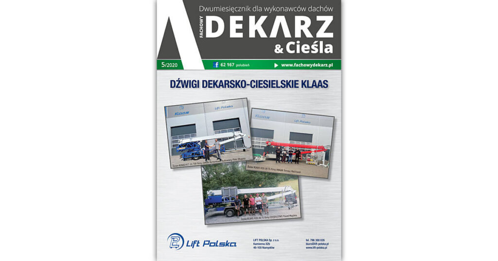 Fachowy Dekarz & Cieśla 5-2020