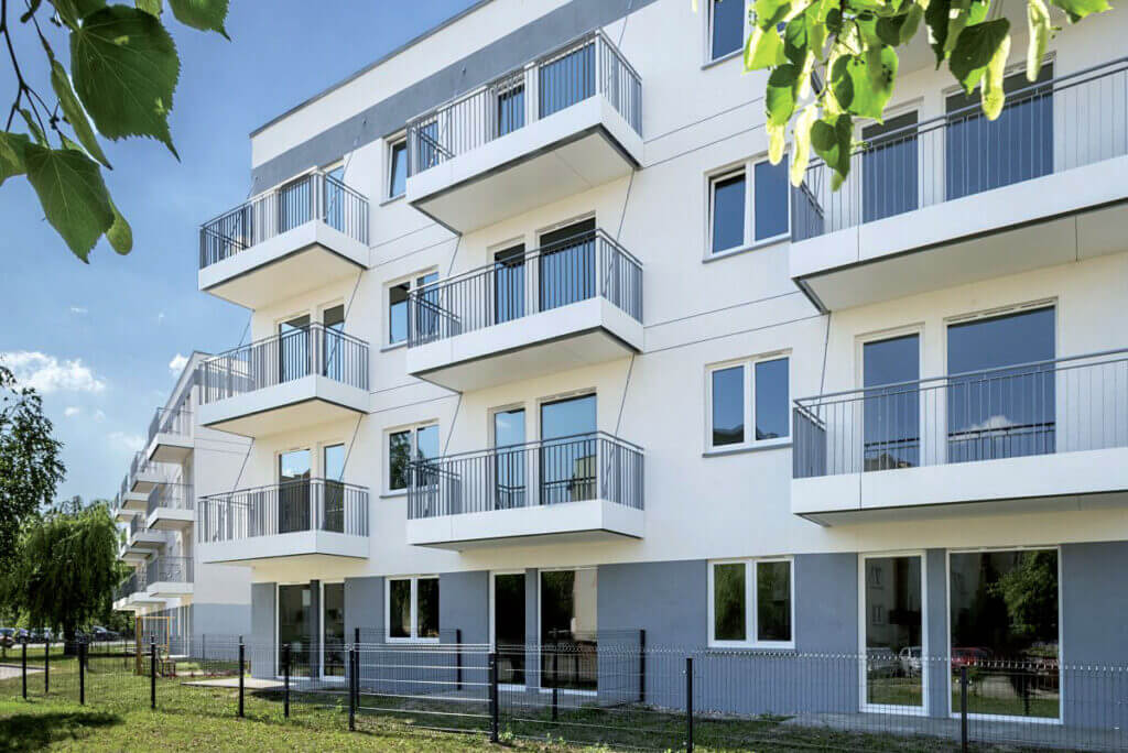 Lokalizacja: Bielsk Podlaski (PL), projekt: Mieszkania Mickiewicza.