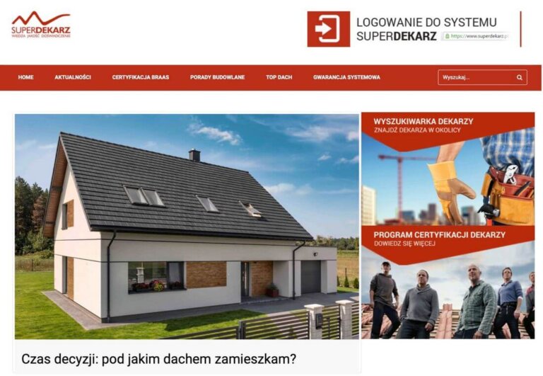 Portal programu SUPERDEKARZ.PL