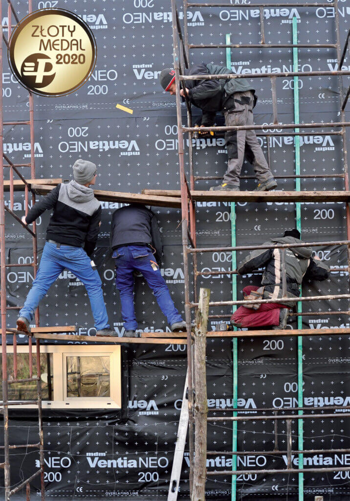 iewidoczny obrońca domu – mdm®Ventia NEO – dobrze układa się na dachu – mdm®Ventia NEO – oddycha razem z nami