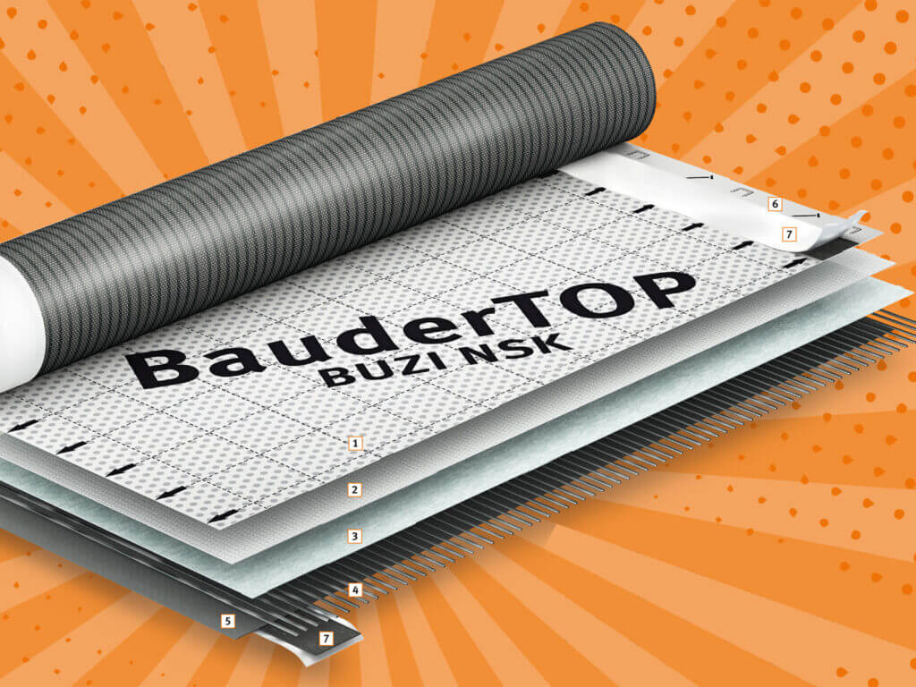 baudertop buzi nsk dyfuzyjna bitumiczna membrana podkladowa z zakladem samoprzylepnym5
