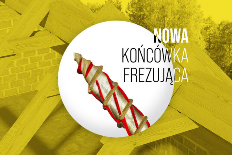 Klimas Wkręt-met opracował nową wersję wkrętów ciesielskich z łbem podkładkowym i stożkowym.