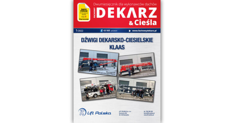Fachowy Dekarz & Cieśla 1-2022