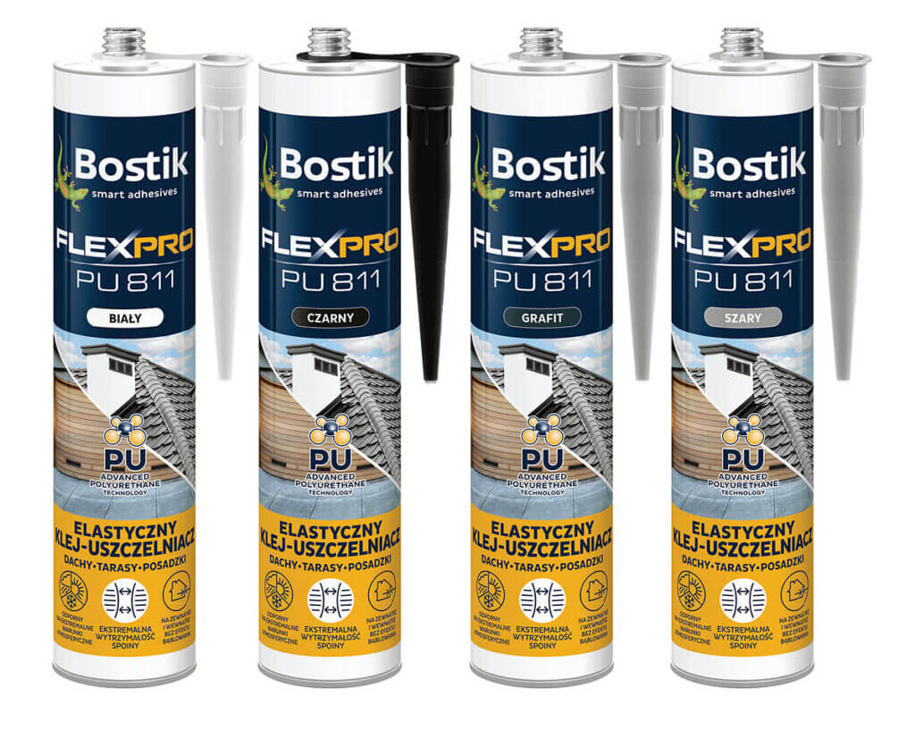 Poliuretanowy klej-uszczelniacz Bostik FLEXPRO PU 811