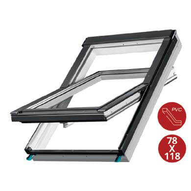 Okno dachowe Koramic Energy PVC.