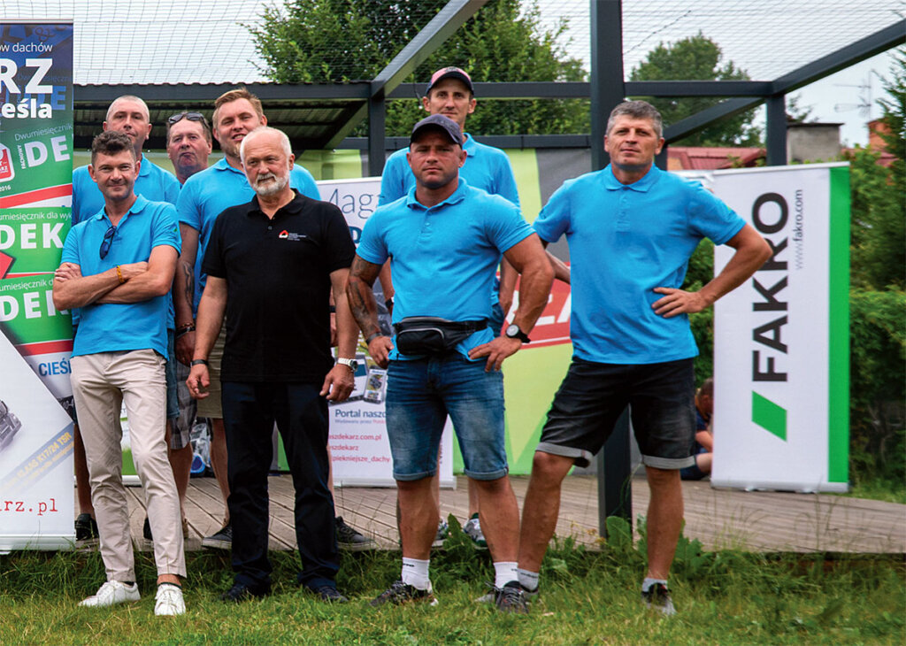 Piknik lubelskiego oddziału Polskiego Stowarzyszenia Dekarzy